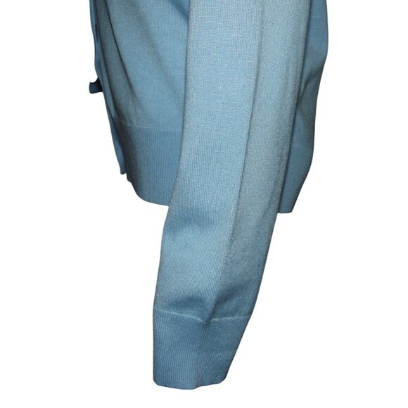 Time and Tru Cardigan Sweater Womens Size Small Light Blue Button lightweight - Picture 9 of 11